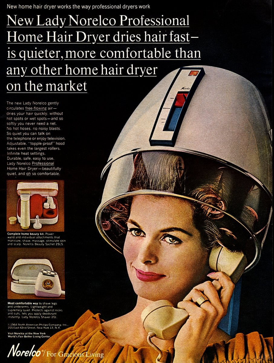 Lady Norelco vintage hair dryer 1964
