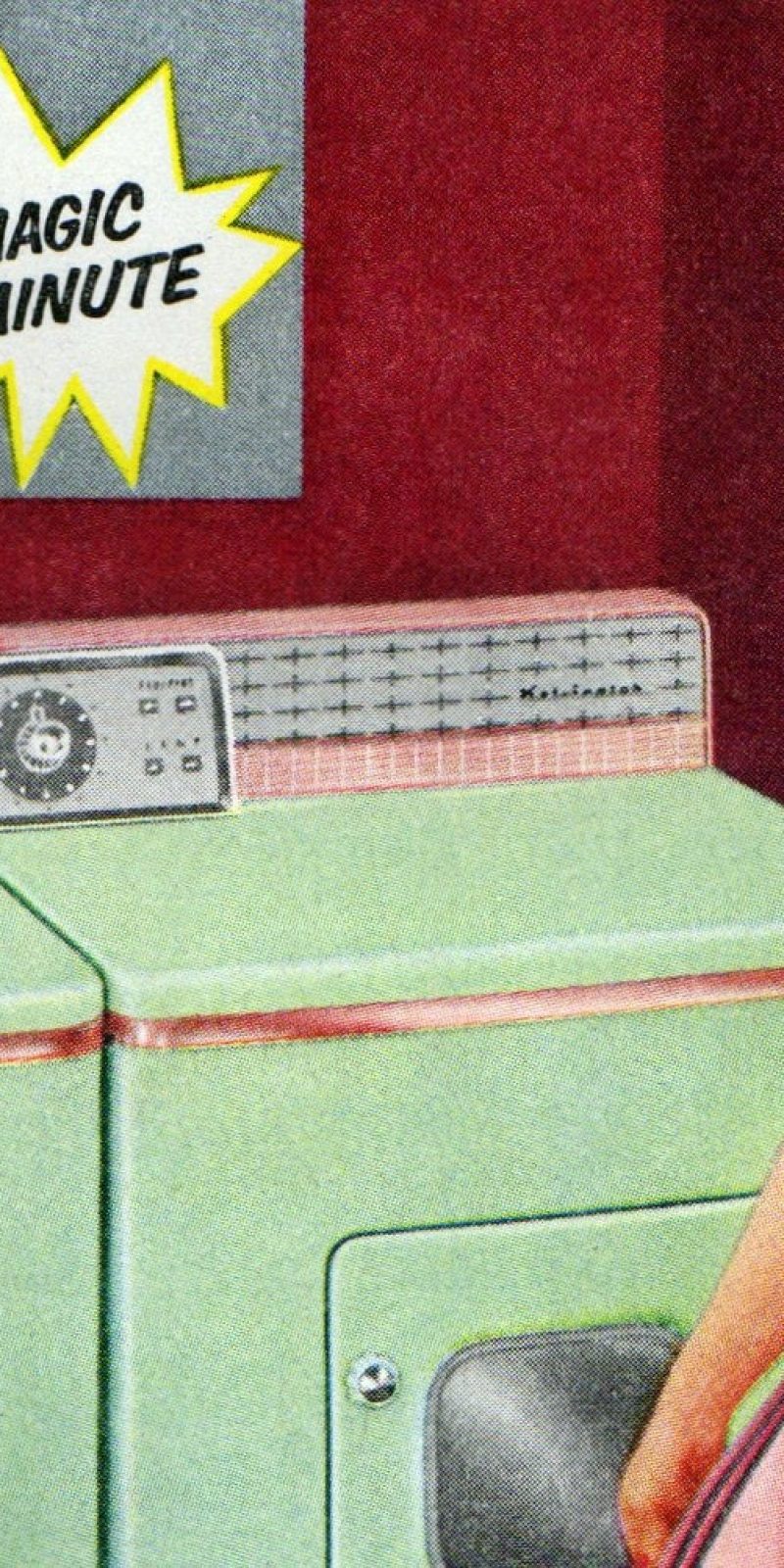 What was a vintage washing machine like in the '50s? Check out the