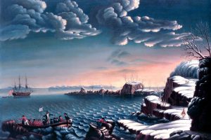 Landing of the Pilgrims by Corne - 1620