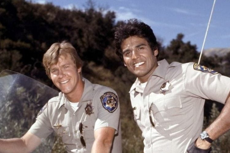 Ponch & John hit the roads as motorcycle cops in LA on CHiPs (19771983