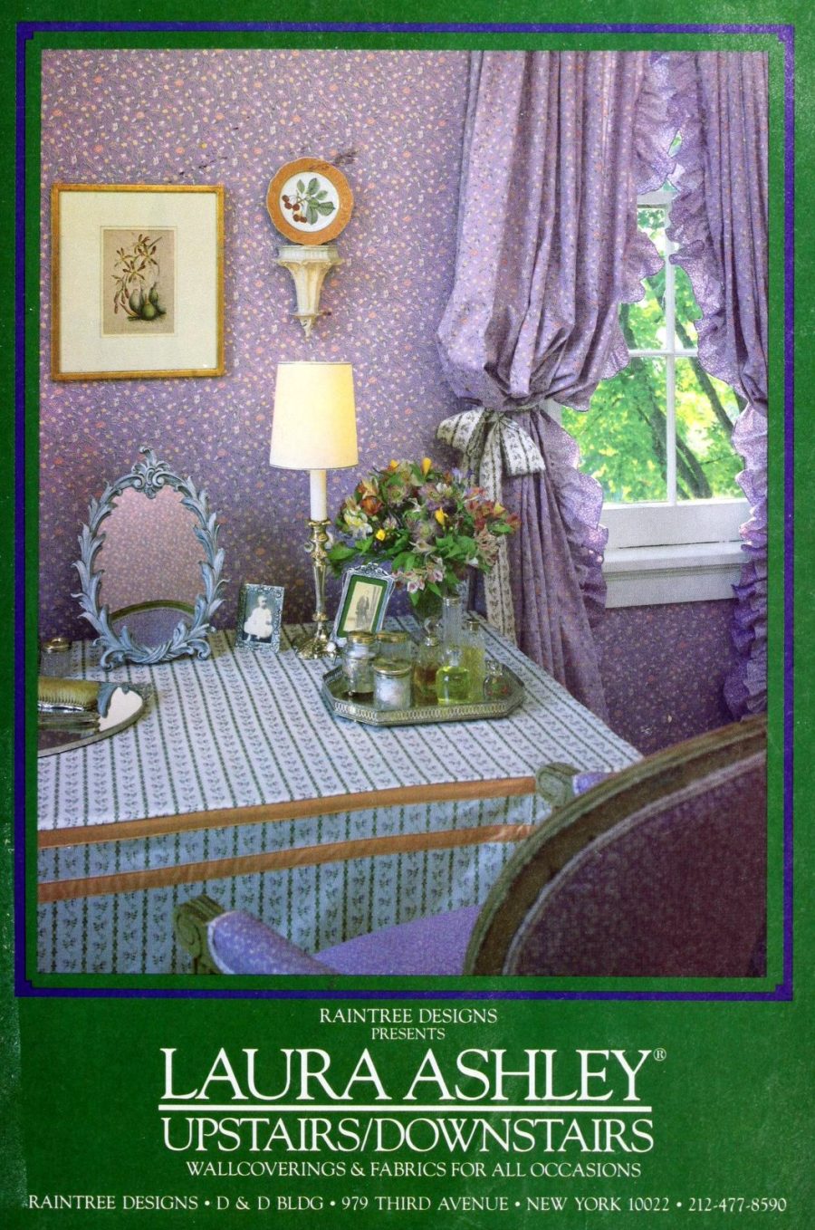 Back in the 80s & 90s, we were obsessed with Laura Ashley home decor