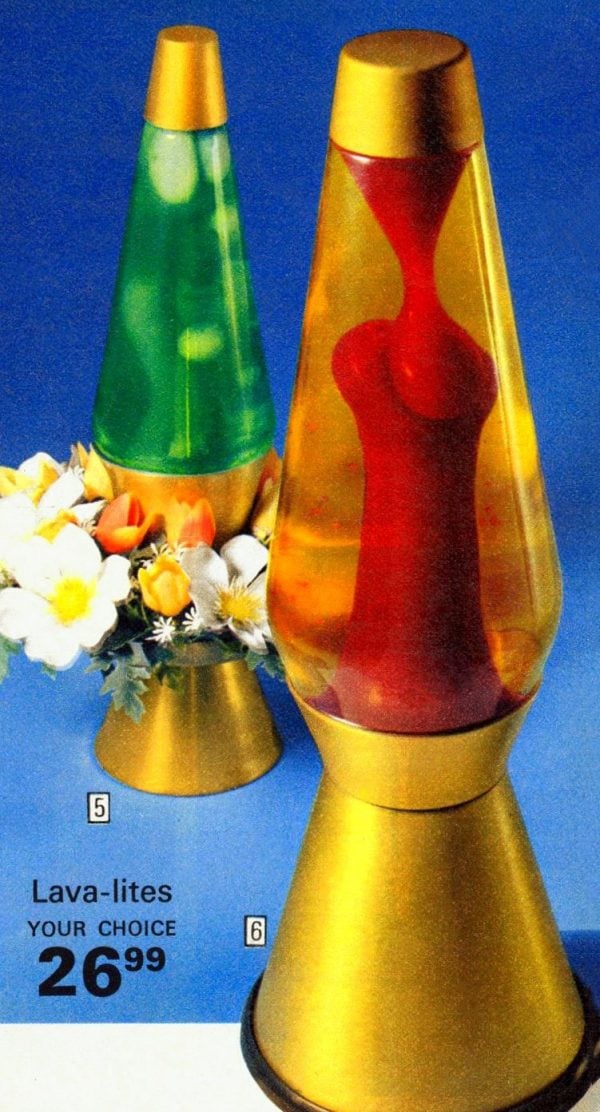 Vintage lava lamps They were 'like wild way out!' (1960s & 1970s