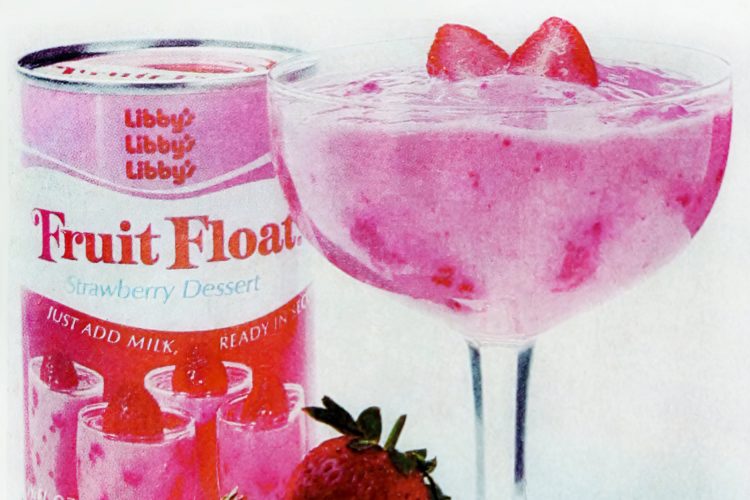 Who remembers Libby's Fruit Float canned dessert mix from the '70s? Click Americana
