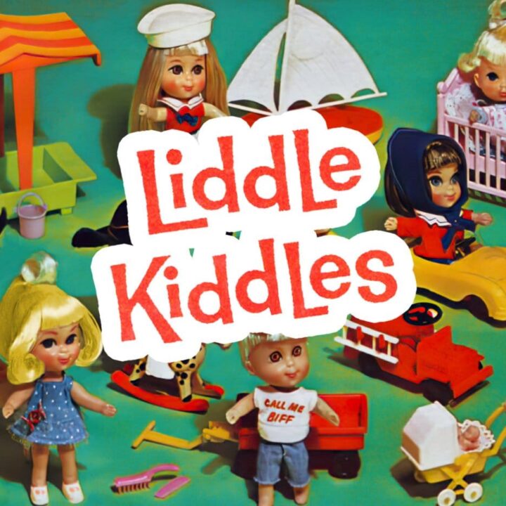 Liddle Kiddles were cute retro miniature dolls