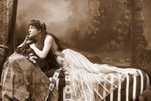 Lillie Langtry on stage