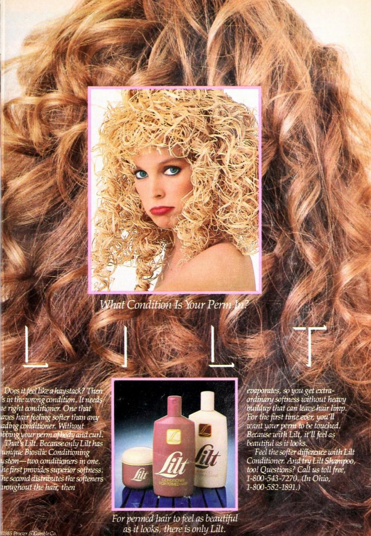 Do you remember these 32 shampoos & conditioners from the '80s? Click Americana