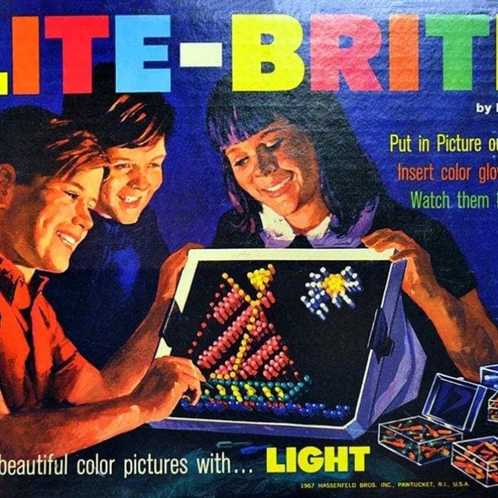 Lite Brite vintage toy from 1967