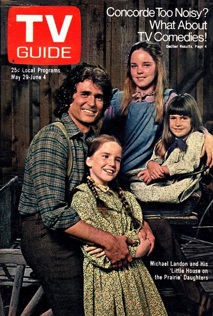 Little House on the Prairie TV guide cover