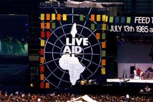 Live Aid concert 1985