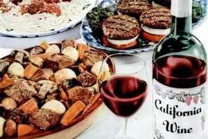 Looking back at vintage California wines from the 40s-50s