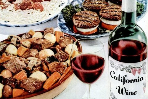 Looking back at vintage California wines from the 40s-50s