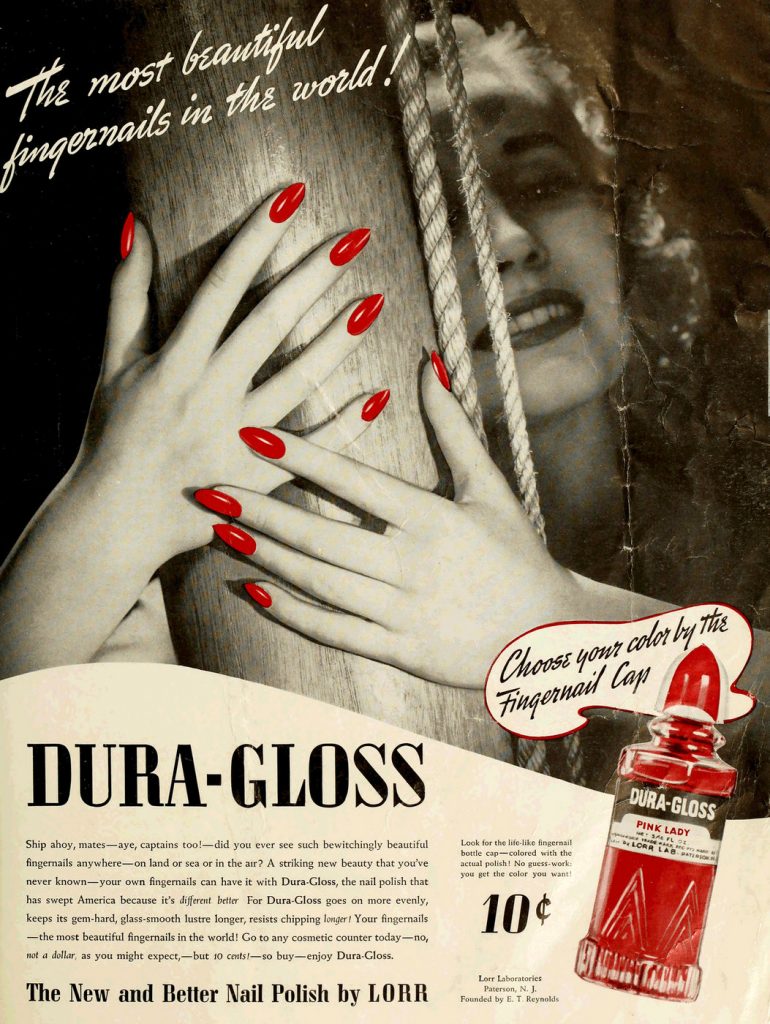 See top vintage nail polish colors & retro brands Click Americana
