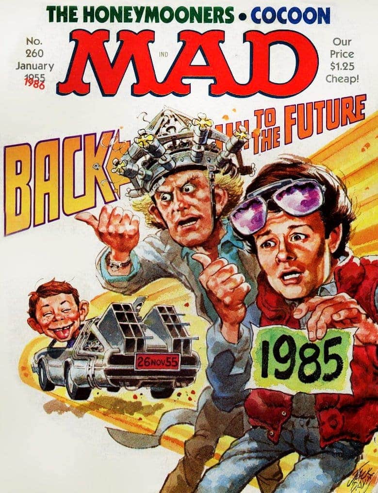 Mad Magazine Back to the Future - January 1986