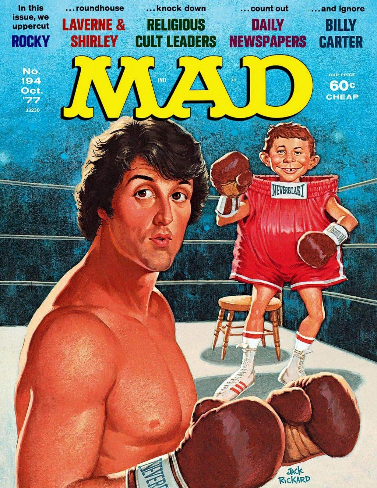 Mad Magazine - Rocky - October 1977