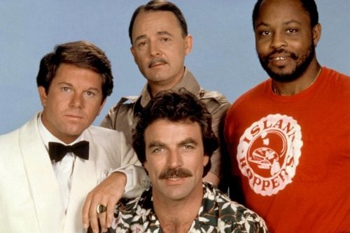 Magnum PI TV show cast in 1983