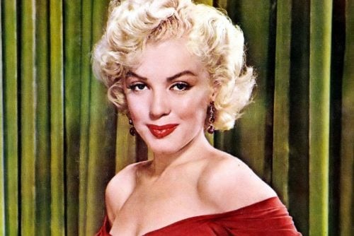 Marilyn Monroe - Red dress in 1952