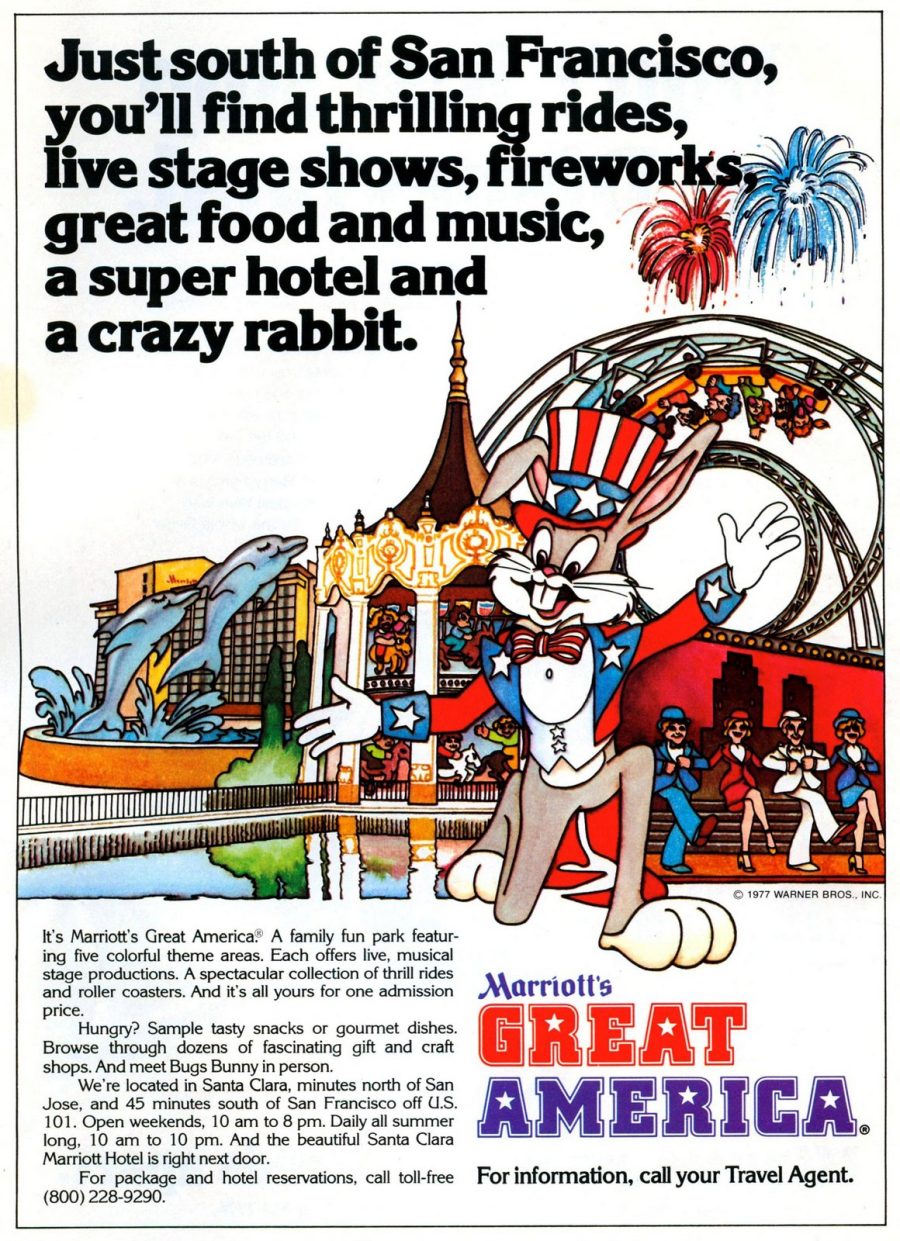 How Marriott 39 s Great America theme - Marriotts Great America Summer 1977 900x1241 