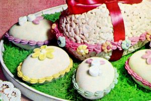 Marshmallow Easter treats little eggs