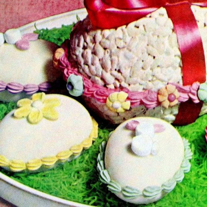 Marshmallow Easter treats little eggs