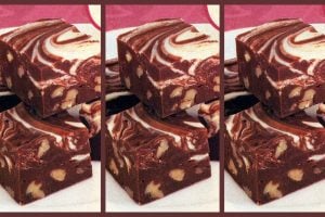 Marshmallow marble-top fudge A vintage recipe from the '80s