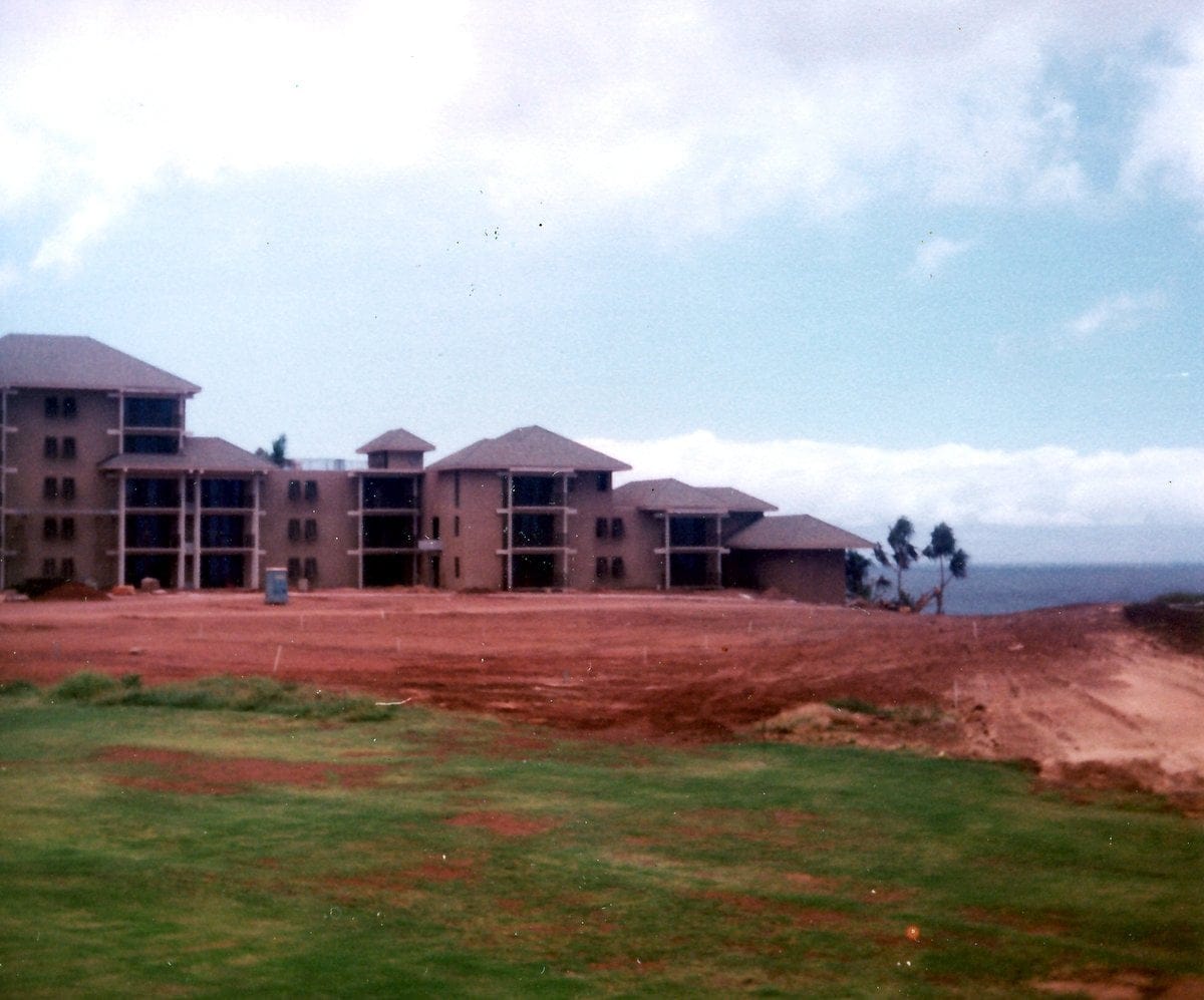 Maui Hawaii - The original Kapalua Bay Hotel under construction - 1970s (5)