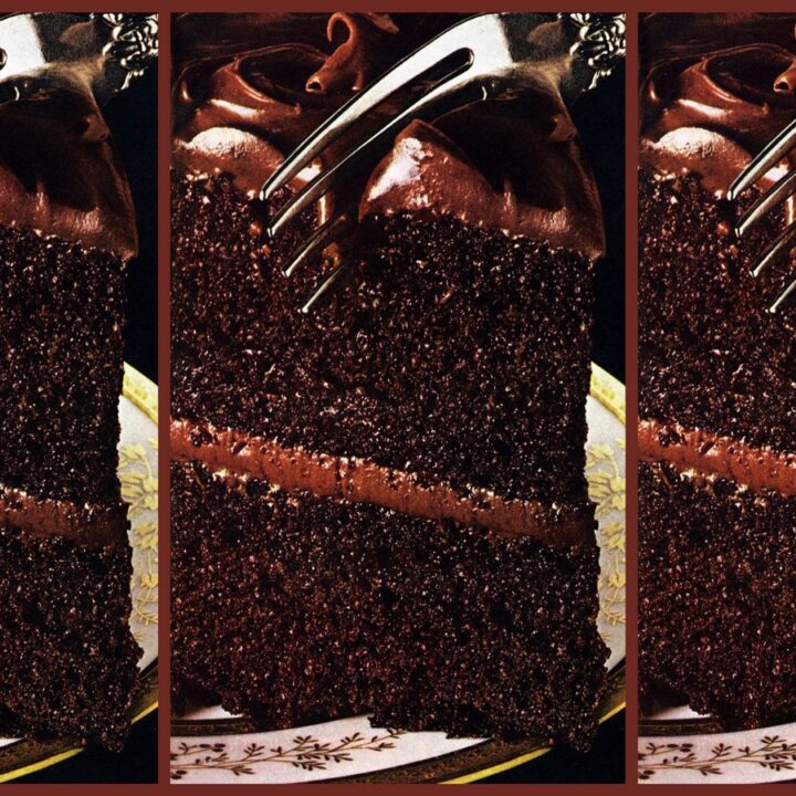 Chocolate mayonnaise cake The classic recipe (1985) Click Americana