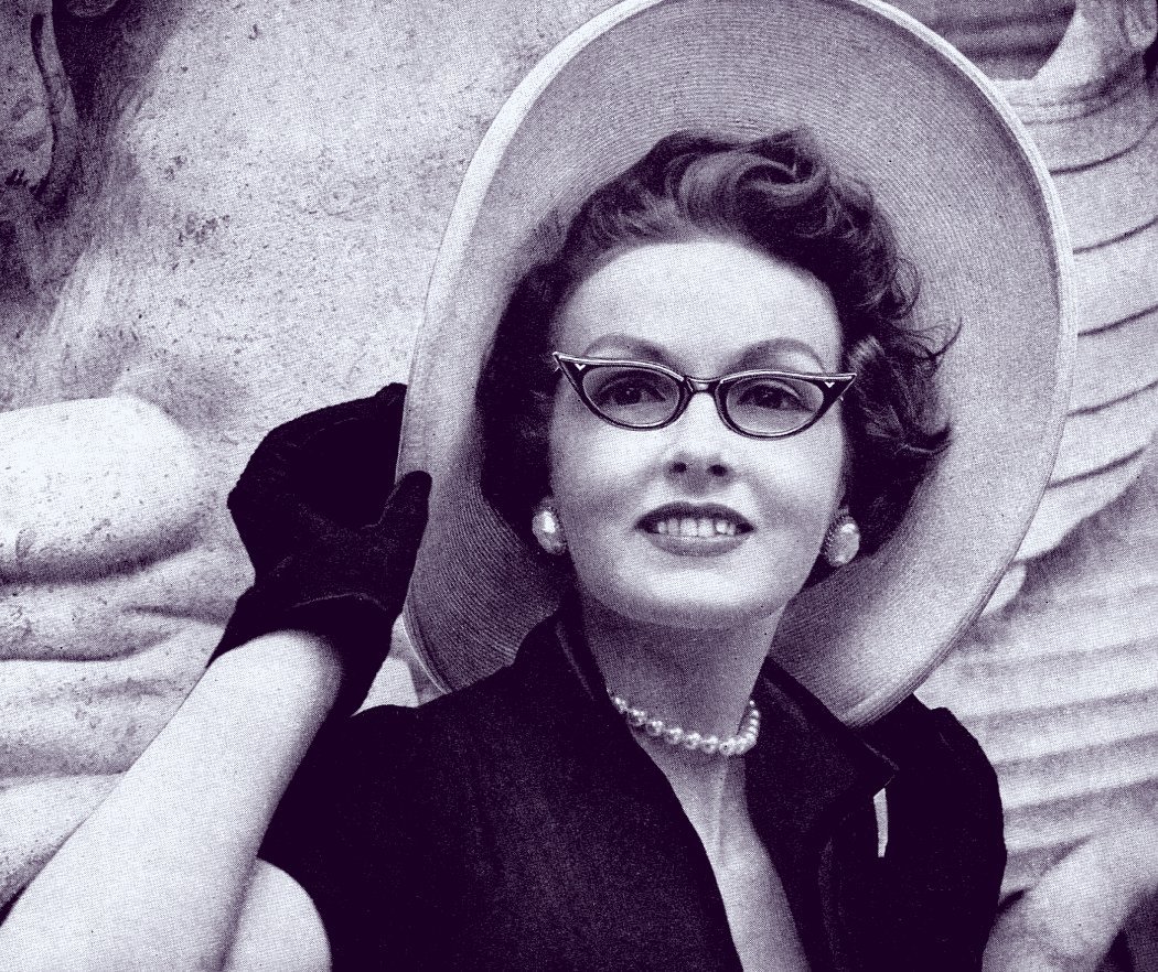 Vintage glasses for women (1953)