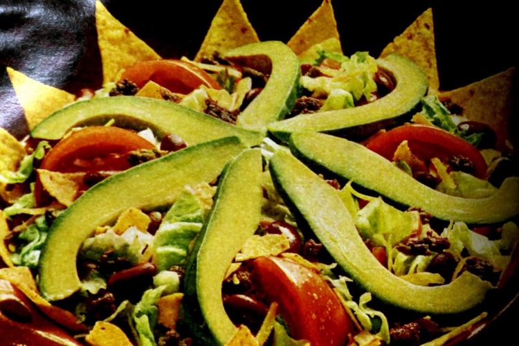 Mexican Chef's Salad & Salsa De Jitomate recipes (1969) Click Americana
