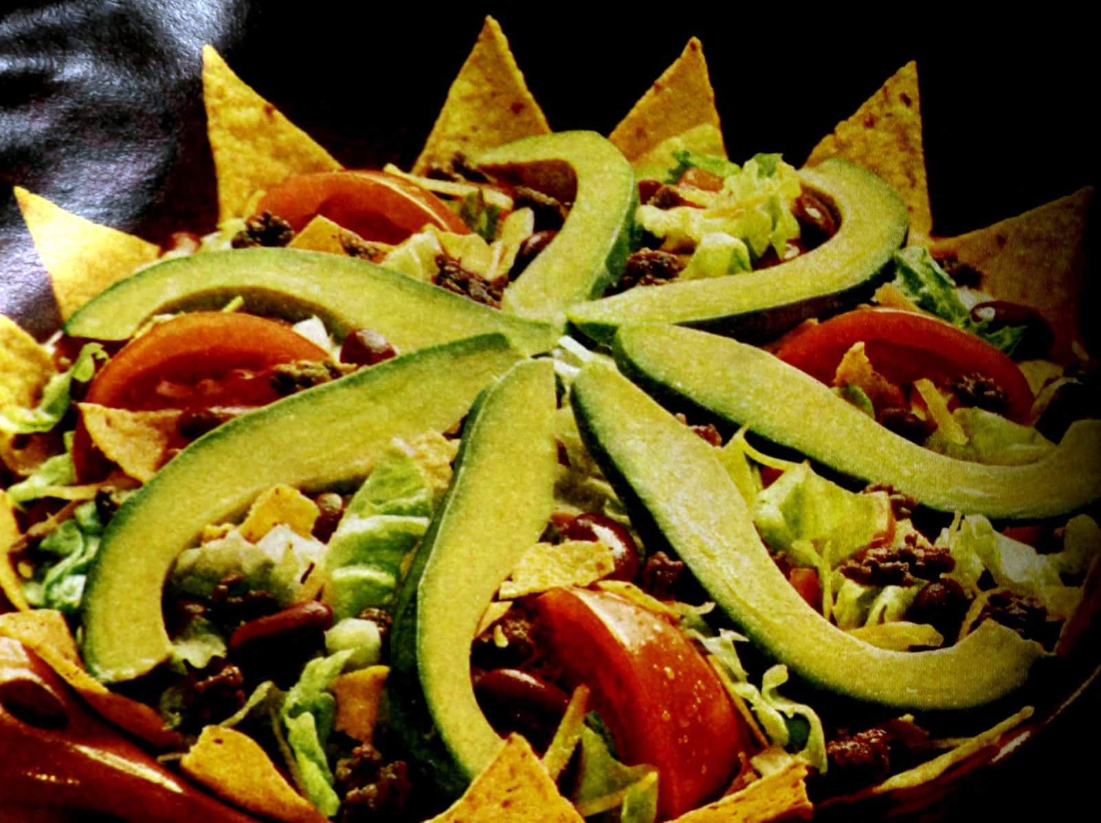 Mexican Chef's Salad & Salsa De Jitomate recipes (1969) - Click Americana