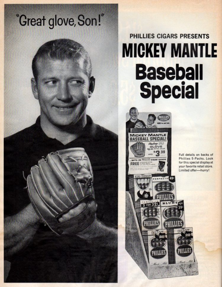 Baseball player Mickey Mantle's legendary career (and profitable ...