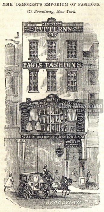 Mme Demorest’s invention of tissue sewing patterns changed home ...