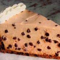 Mocha chocolate chip cheesecake from 1986