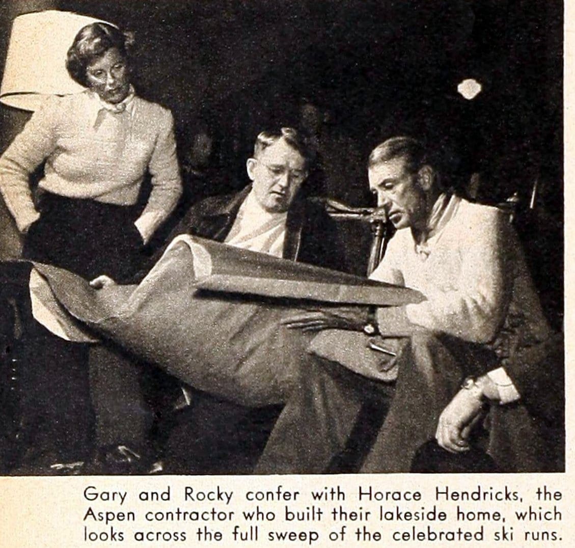Modern Screen Gary Cooper's mountain hideaway 1949 (5)