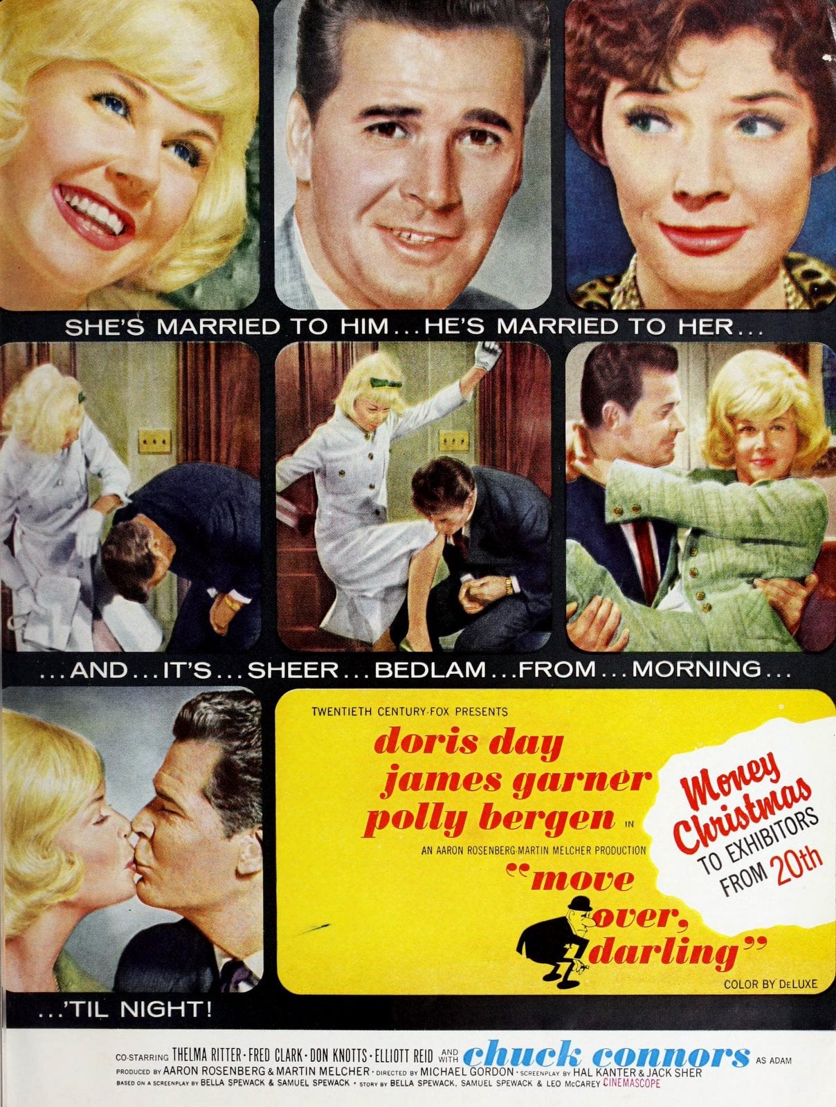 James Garner: From reluctant actor to treasured Hollywood mainstay (1950s-2014) 17 Move Over Darling movie (1963)