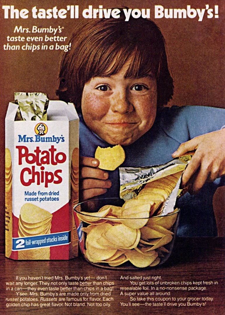 Old potato chip brands 50+ longlost and popular chip & potato snack brands you may remember