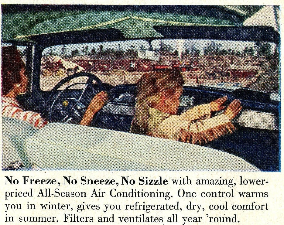 1950s Nash cars had some crazy ideas that Detroit ignored -- and some of them actually worked 31 Nash Ambassador classic cars - At Disneyland in 1955 1956 (1)