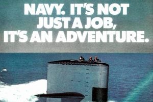 Navy - Not just a job - It's an adventure - Vintage 1970s recruitment