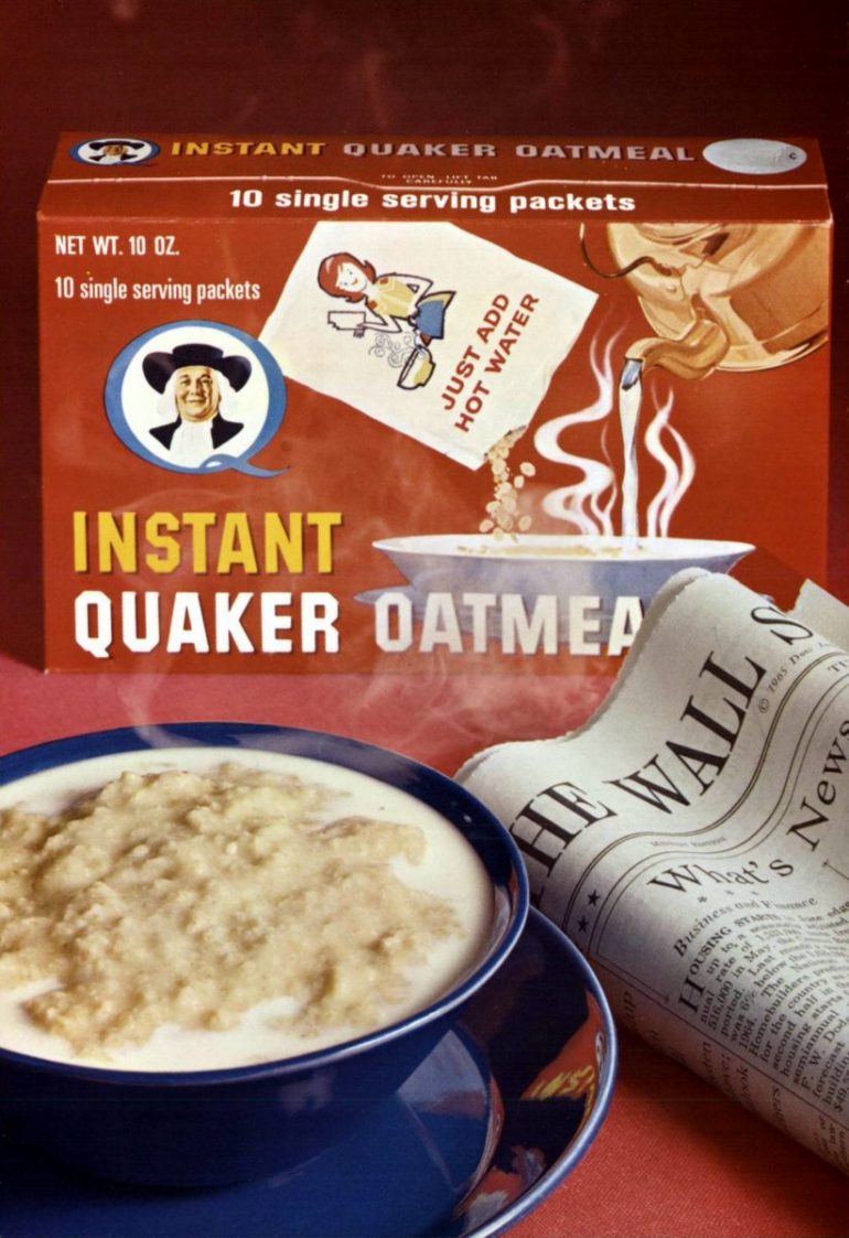 Vintage Quaker Instant Oatmeal Remember all these different flavors
