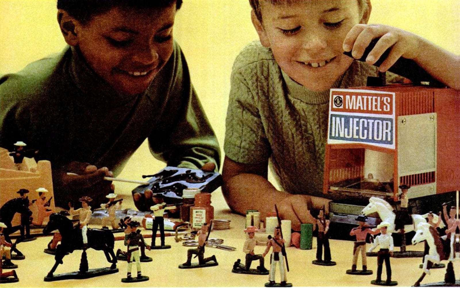 How many of these popular 1960s toys do you remember? 17 Nov 14, 1969 Mattel space toys and cowboys-001