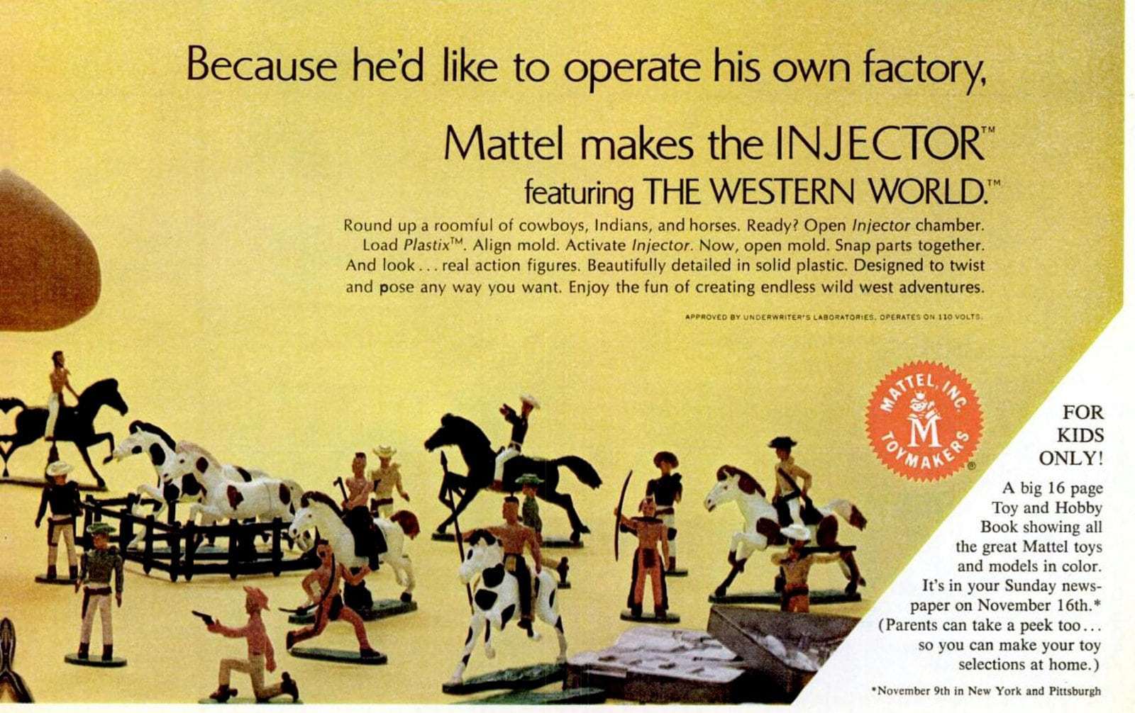 How many of these popular 1960s toys do you remember? 16 Nov 14, 1969 Vintage Mattel toys