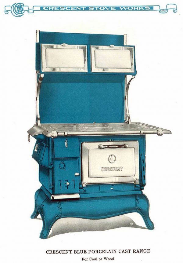 Can you imagine cooking on one of these antique kitchen ranges from the 1920s & 30s