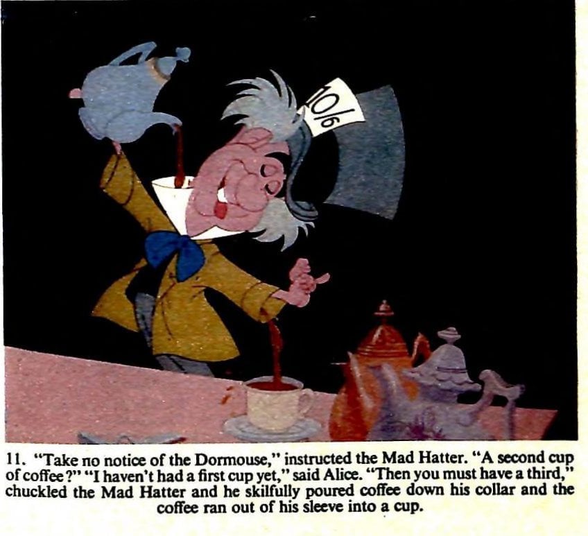 Old Disney Alice in Wonderland movie scene 11 via ClickAmericana com