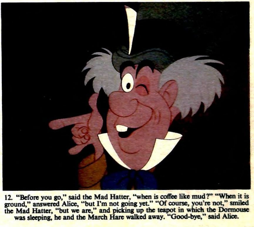 Old Disney Alice in Wonderland movie scene 12 via ClickAmericana com