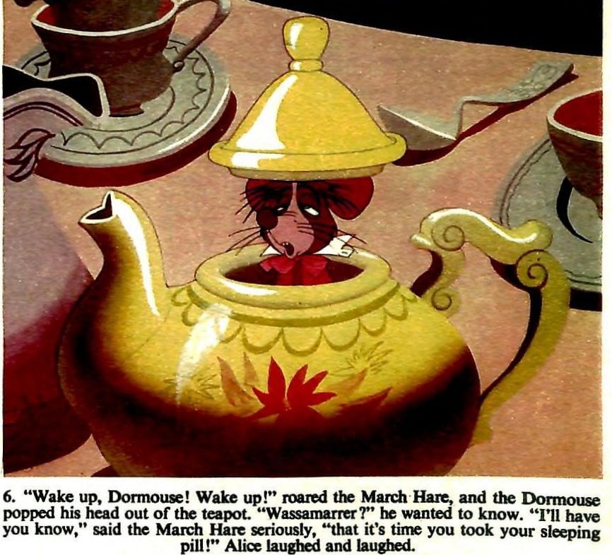 Old Disney Alice in Wonderland movie scene 6 via ClickAmericana com