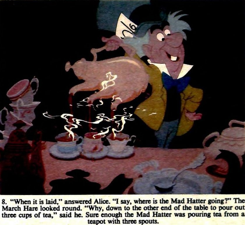 Old Disney Alice in Wonderland movie scene 8 via ClickAmericana com