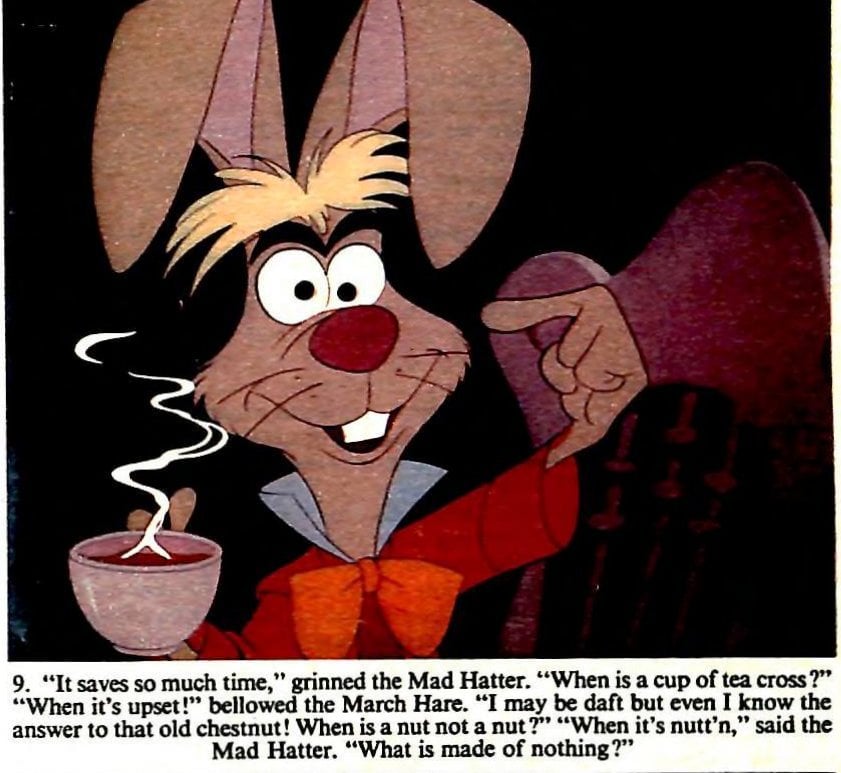 Old Disney Alice in Wonderland movie scene 9 via ClickAmericana com