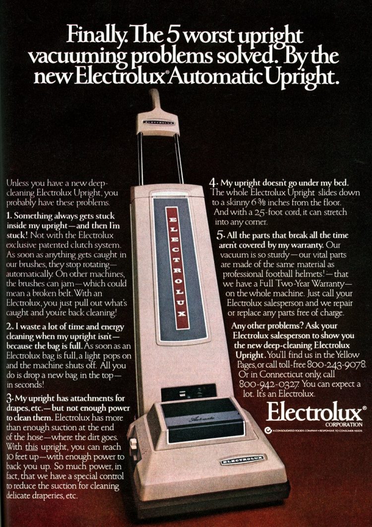 The first vintage vacuum cleaners & the history of the famous Hoover