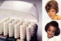 Old GE Hairsetter - hot curlers from 1969