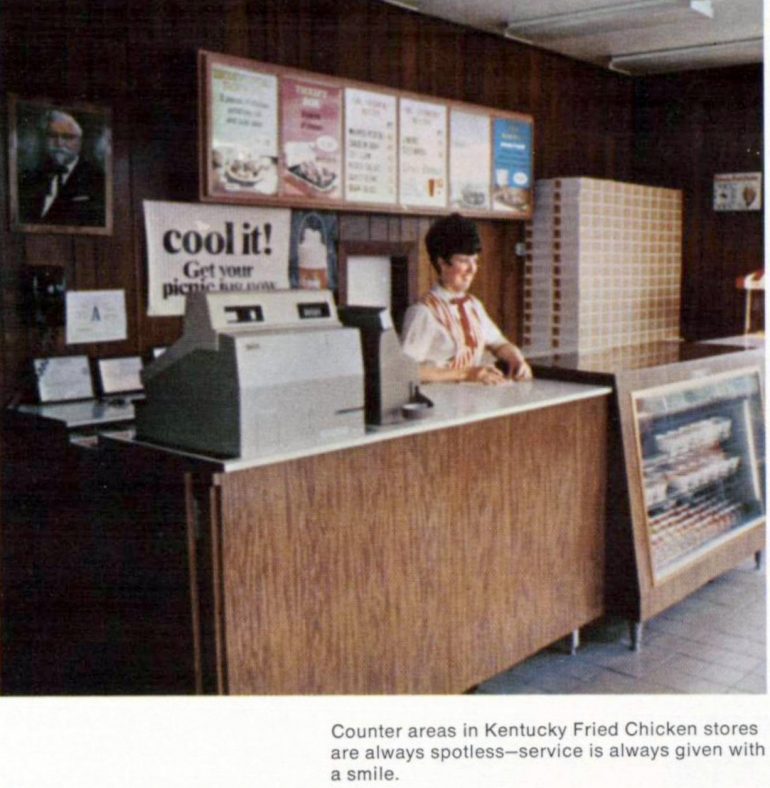 Vintage KFC About Colonel Sanders & the Kentucky Fried Chicken fast