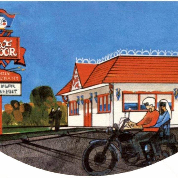 Old Next Door Restaurant from 1971